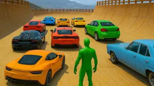 Bataille de supercars 3D