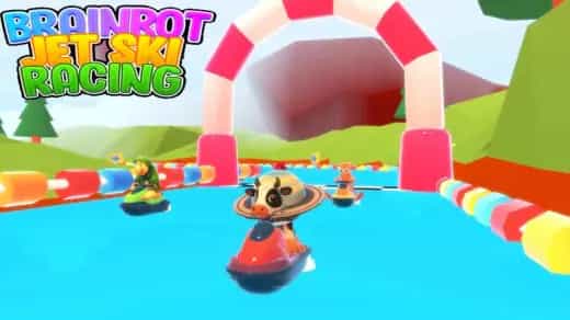 Brainrot Jet Ski Racing