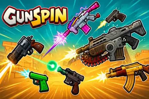 GunSpin: Free Browser Shooting Game