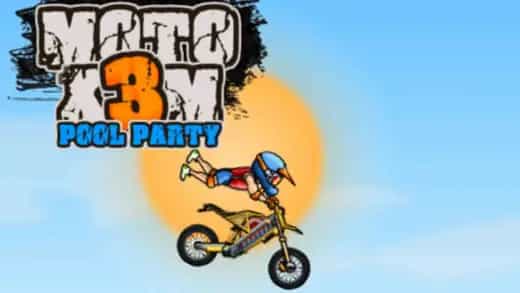 Moto X3M 5: Pool Party