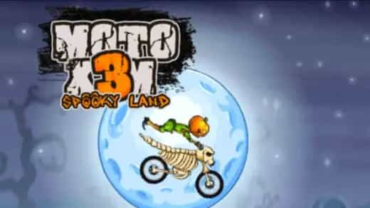 Moto X3M 6: Spooky Land