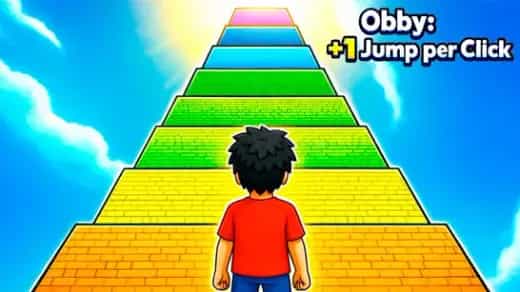 Obby: +1 Jump per Click
