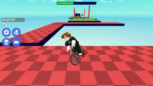 Obby but You’re on a Bike