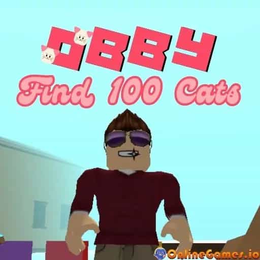 Obby: Find 100 Cats