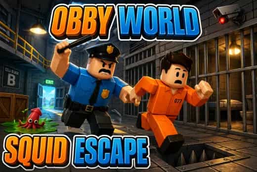 Obby World: Squid Escape