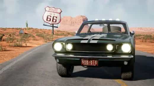 Route 66 Russian Traffic