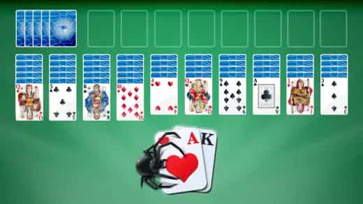 Simple Spider Solitaire
