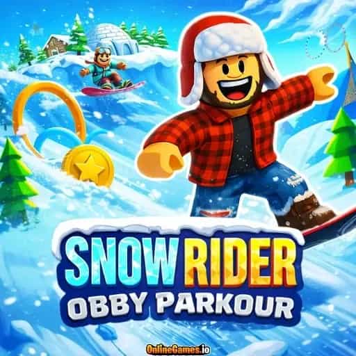 Snow Rider Obby Parkour