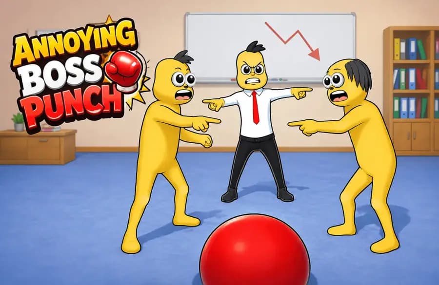 Annoying Boss Punch Game