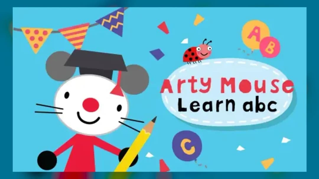 Arty Mouse & Friends Coloring Book - Official Feature