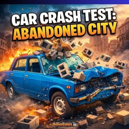 Car Crash Test: Abandoned City Unblocked