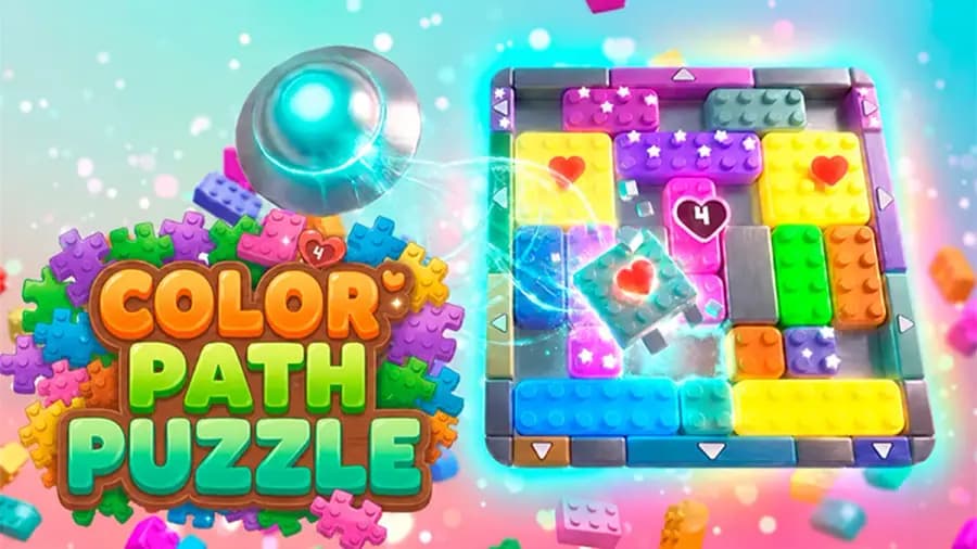 Color Path Puzzle