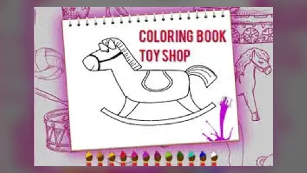 Coloring Book: Toy Shop - Official Feature
