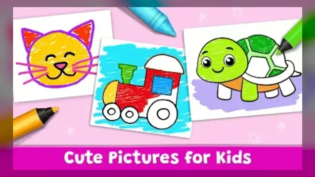 Cute Coloring Games - Official Feature