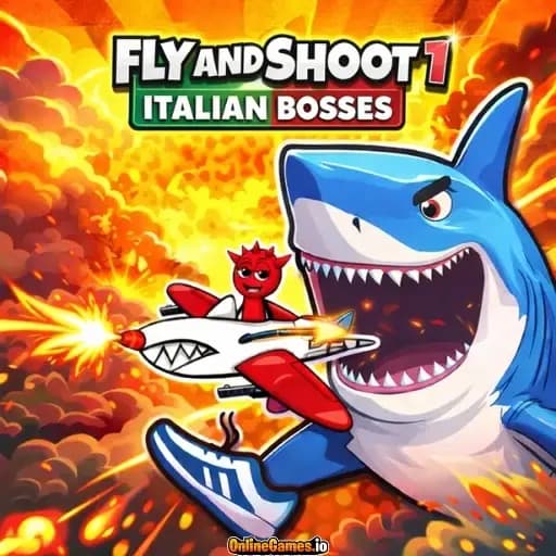 Fly and Shoot 1 Italian Bosses