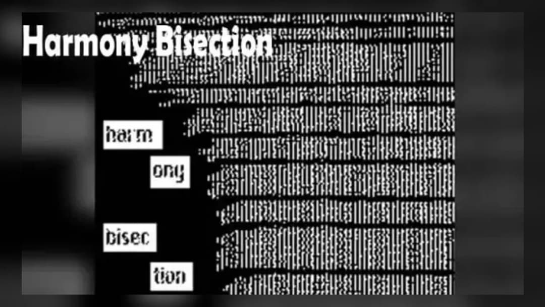 Harmony Bisection - Official Feature