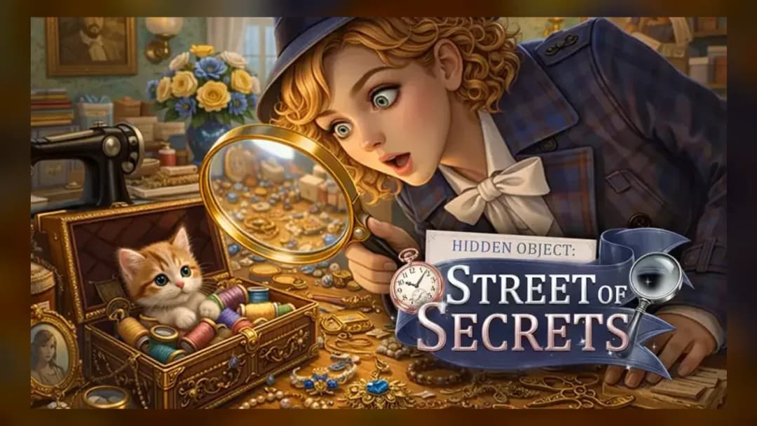 Hidden Object: Street Of Secrets - Official Feature