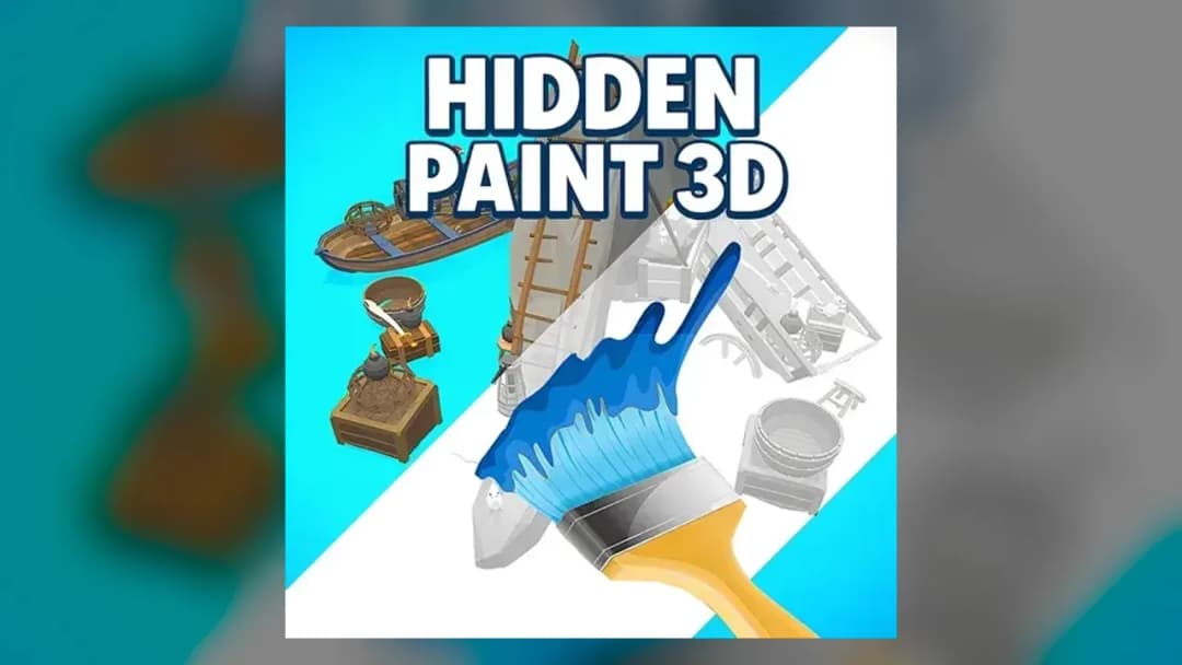 Hidden Paint 3D Unblocked - Official Feature