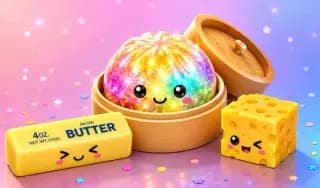 Squishy Merge: Dumplings and Butter