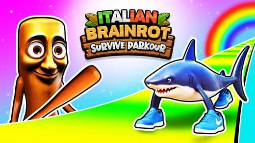 Italian Brainrot Survive Parkour