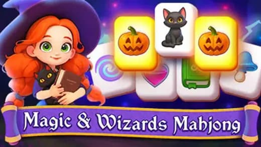 Magic and Wizards Mahjong