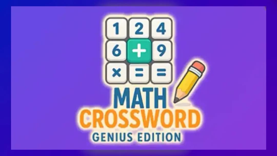 Math Crossword Puzzle - Genius Edition - Official Feature