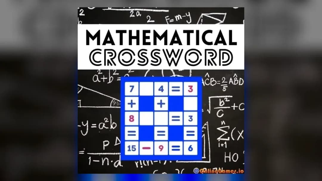Mathematical Crossword - Official Feature