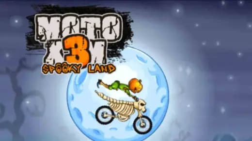 Moto X3M 6: Spooky Land