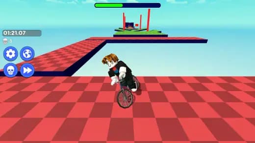 Obby but You’re on a Bike