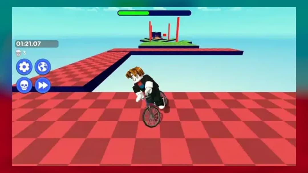 Obby but You’re on a Bike - Official Feature
