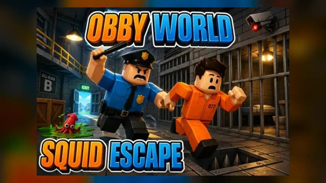 Obby World: Squid Escape - Official Feature