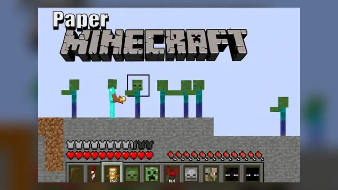 Paper Minecraft - Official Feature