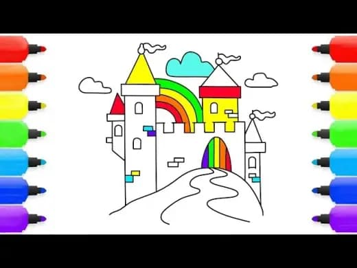 Rainbow Castle Color Match