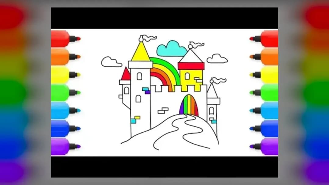 Rainbow Castle Color Match - Official Feature