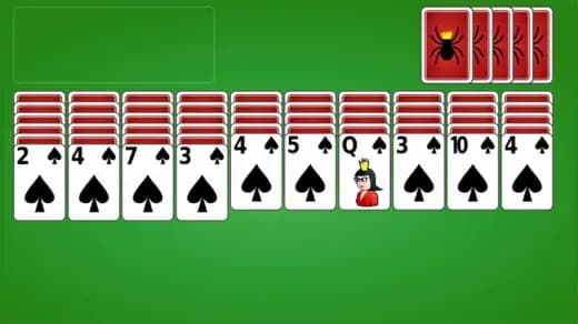 Spider Solitaire - Classic Card Puzzle