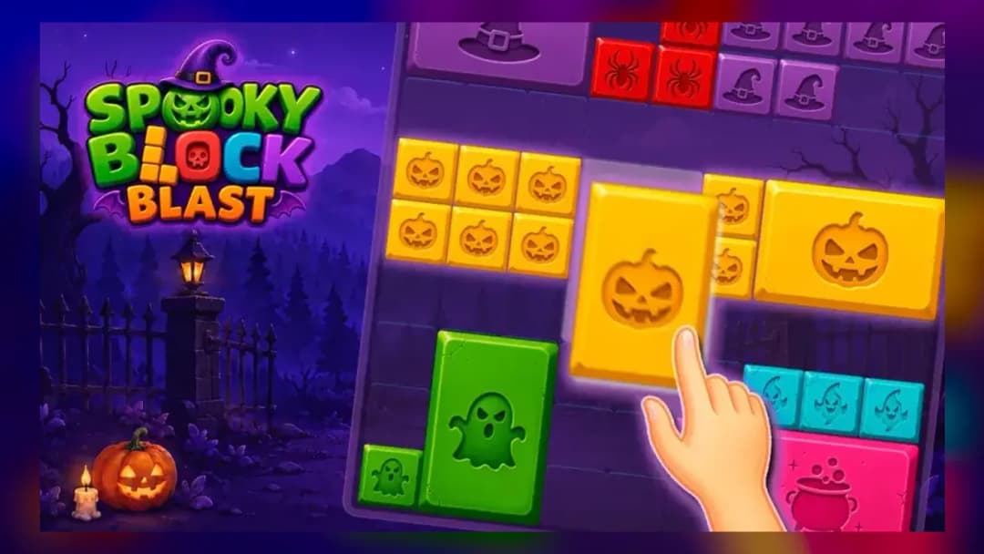 Spooky Block Blast - Official Feature