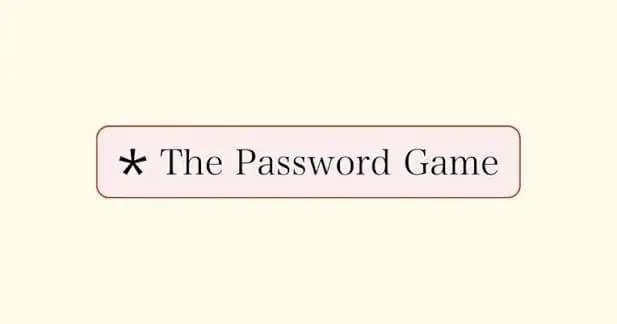 The Password Game