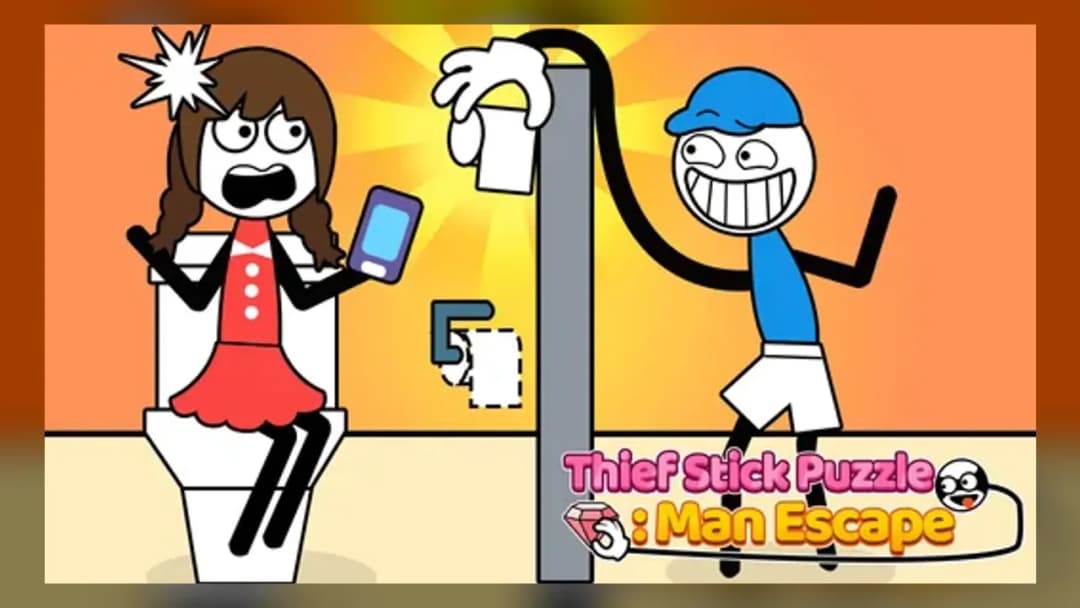 Thief Stick Puzzle Man Escape - Official Feature
