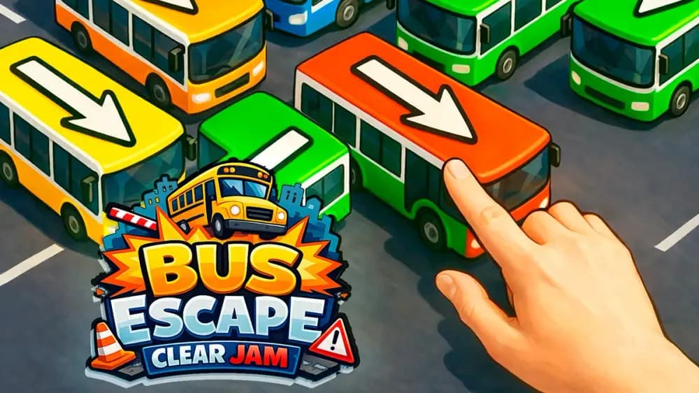 Bus Escape: Clear Jam Description Image