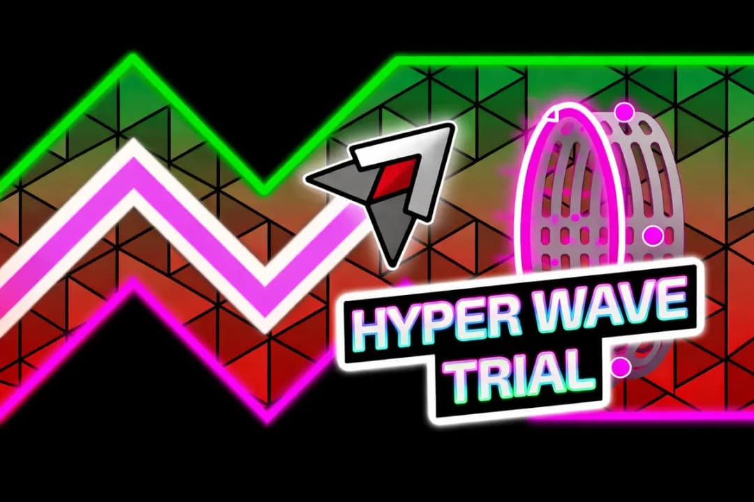 Geometry Dash Hyper Wave Description Image