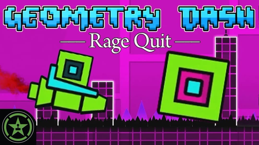 Geometry Dash Rage Quit Description Image