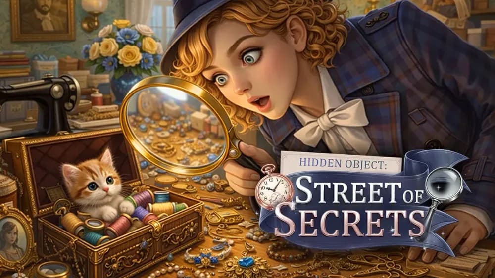 Hidden Object: Street Of Secrets Description Image