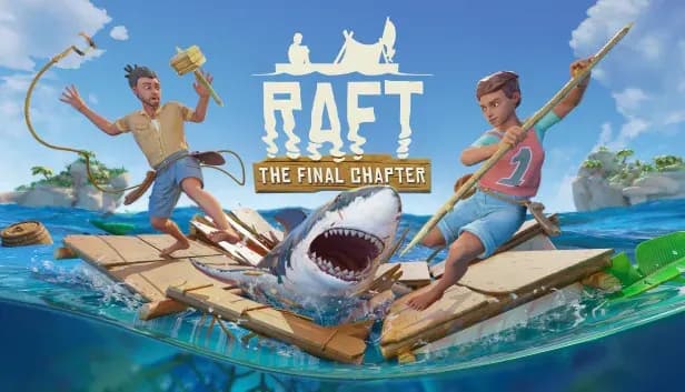 Survival Game on a Raft - Try to Survive Description Image