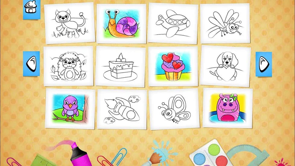 Fun Kids Coloring Book Description Image