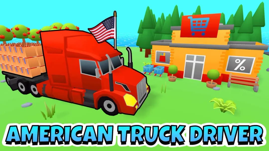 American Truck Driving Description Image