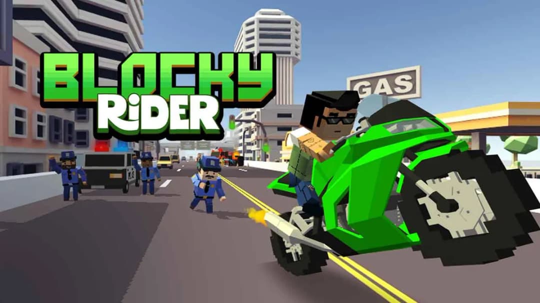 Blocky Rider Description Image