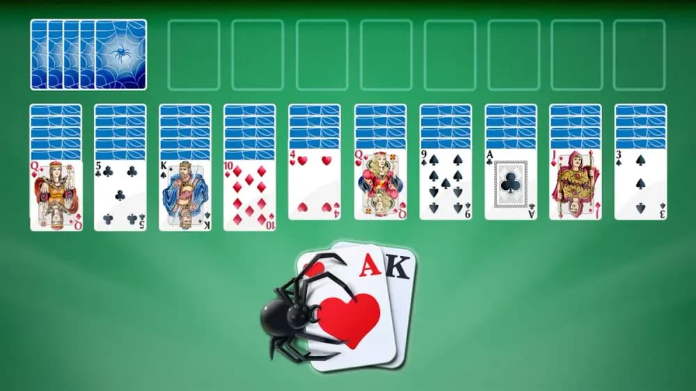 Simple Spider Solitaire Description Image