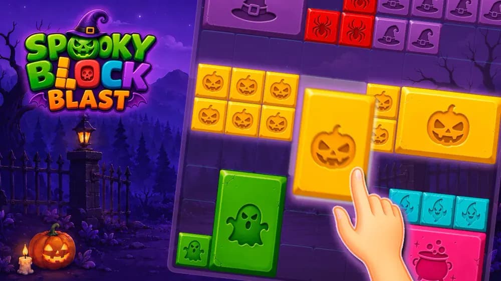 Spooky Block Blast Description Image