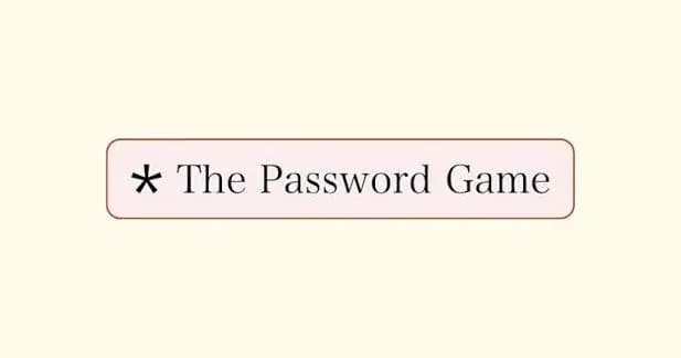 The Password Game Description Image