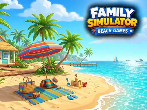 Family Simulator Beach Games
